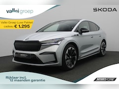 Skoda Enyaq Coupé iV - 60 Sportline 179 pk 58 kWh | Panoramadak | Matrix LED | Leder/alcantara | Geheugenstoel |