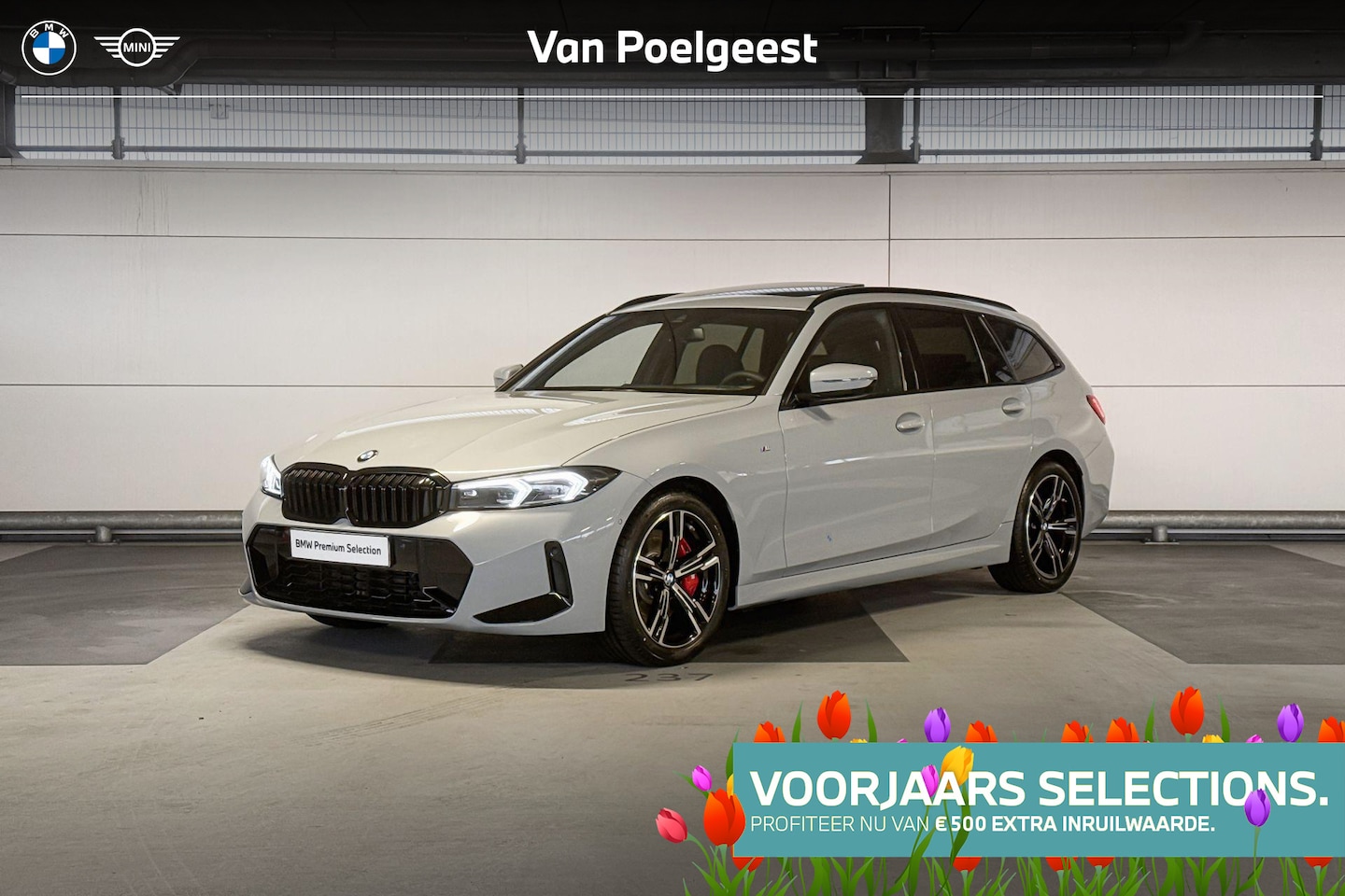 BMW 3-serie Touring - 318i | M Sportpakket Pro | Glazen panoramadak | Selections 500 - AutoWereld.nl
