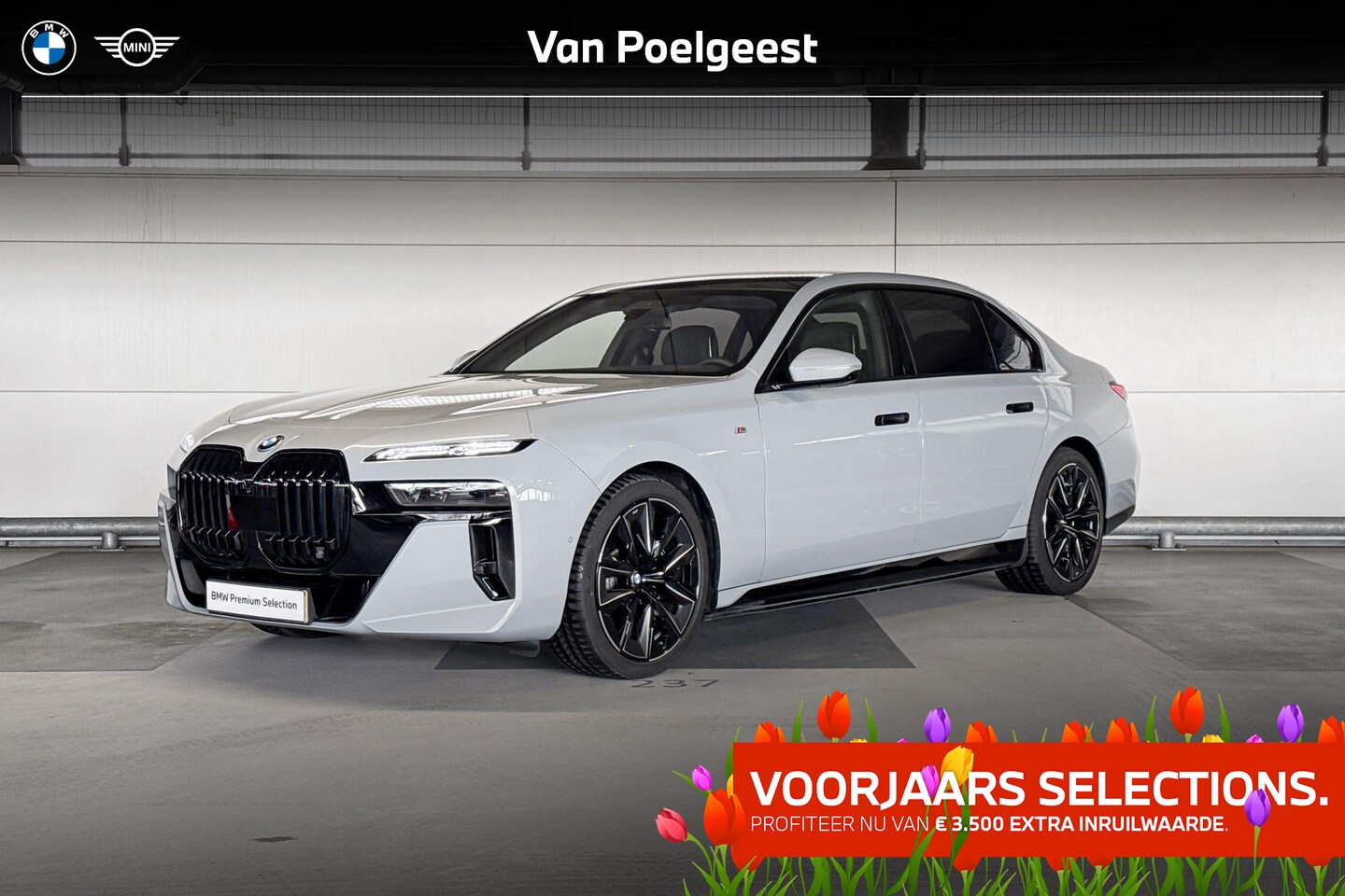 BMW i7 - eDrive50 | M Sport Pro | BMW Iconic Glow | Glazen Panoramadak Sky Lounge | Selections 3500 - AutoWereld.nl