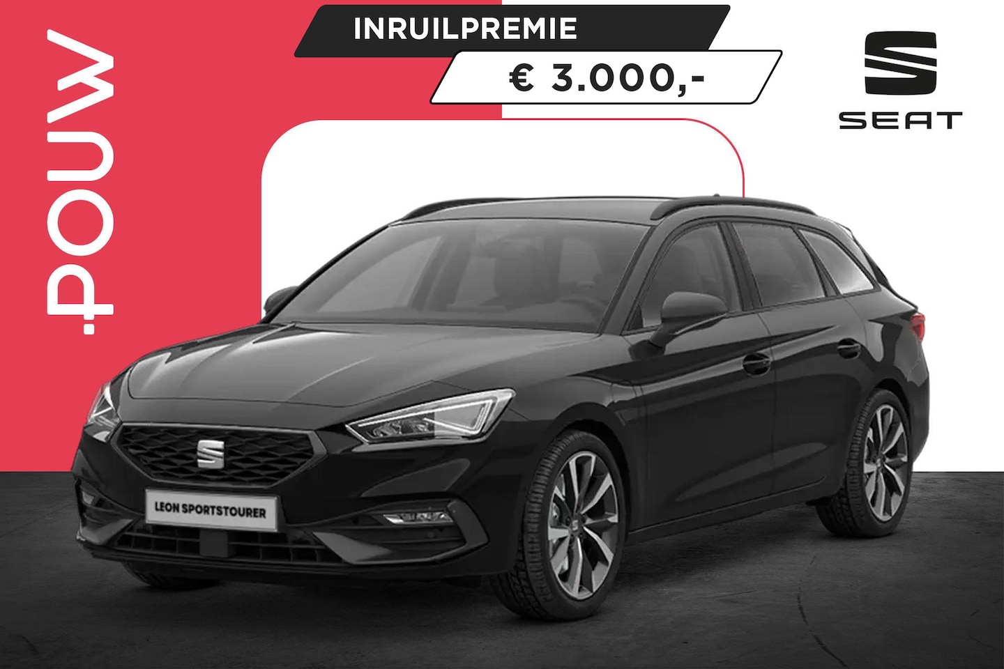 Seat Leon Sportstourer - 1.5 TSI e-Hybrid FR PHEV First Edition | 18" Velgen | Achteruitrijcamera - AutoWereld.nl
