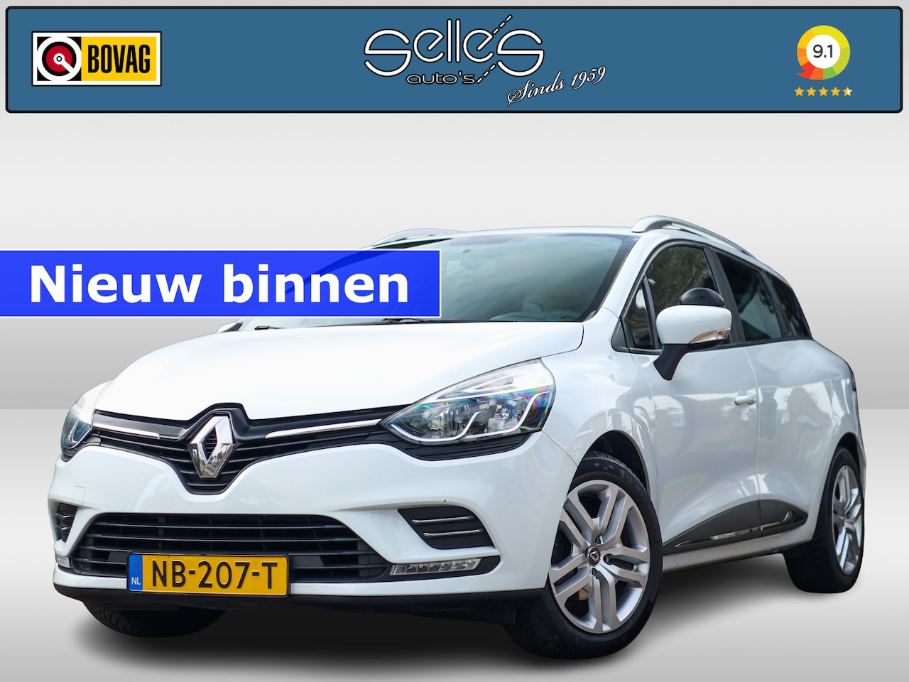 Renault Clio Estate - 1.5 dCi Ecoleader Zen Cruise control | Navigatie | Bluetooth - AutoWereld.nl
