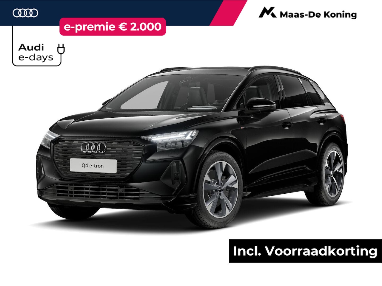 Audi Q4 e-tron - 45 quattro S Edition 286 PK · Elek. wegklapbare trekhaak · Glazen panoramadak · Assistenti - AutoWereld.nl