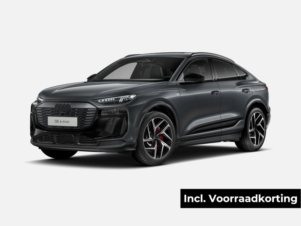 Audi Q6 Sportback e-tron - S edition e-tron perf 100Kwh 225 kW / 306 PK Sport · 21" LM Velgen · Sportstoel s plus rod - AutoWereld.nl