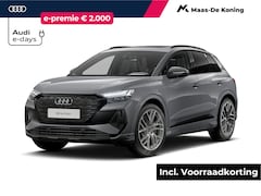 Audi Q4 e-tron - 45 quattro S Edition 286 PK · 21" LM Velgen · Elek. wegklapbare trekhaak · Glazen panorama
