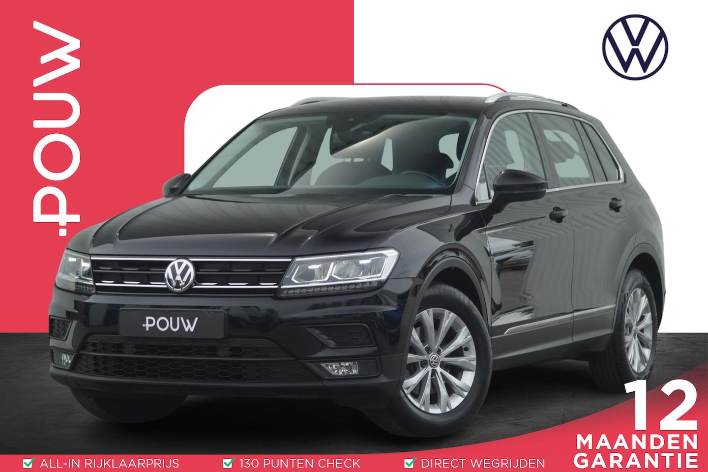 Volkswagen Tiguan - 1.5 TSI 150pk DSG ACT Comfortline Business | Trekhaak | Navigatie - AutoWereld.nl