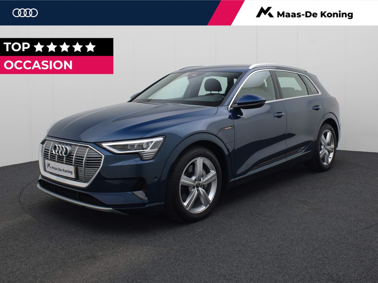 Audi e-tron - 55 quattro Advanced 300kW/408PK 95 kWh · Navigatie · Luchtvering · Camera+Parkeersensoren - AutoWereld.nl