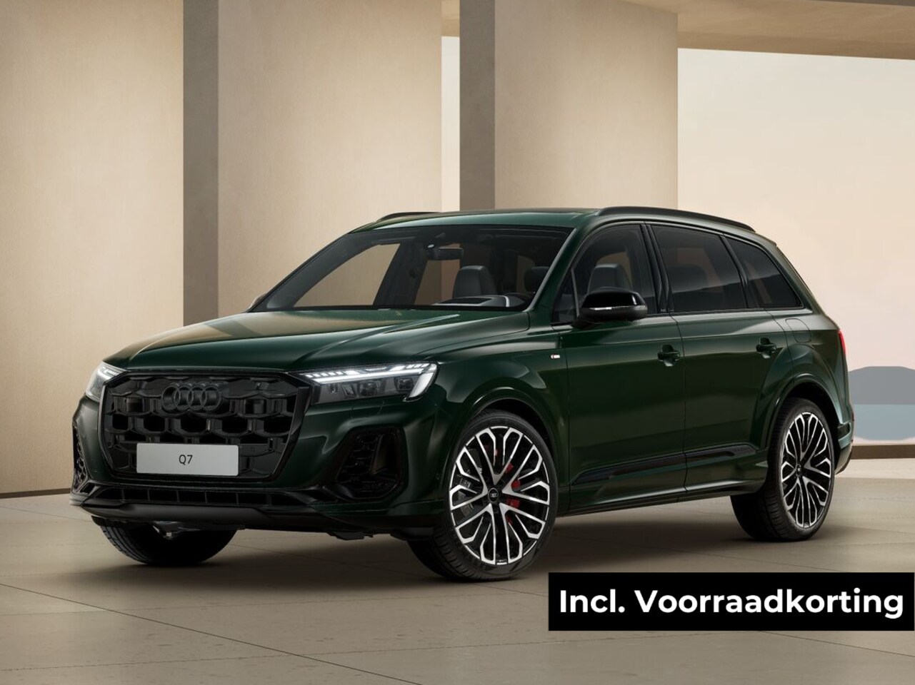 Audi Q7 - Pro Line S Competition 60 TFSI e 360 kW / 490 PK S · Audi Exclusive kleur · 22" LM Velgen - AutoWereld.nl