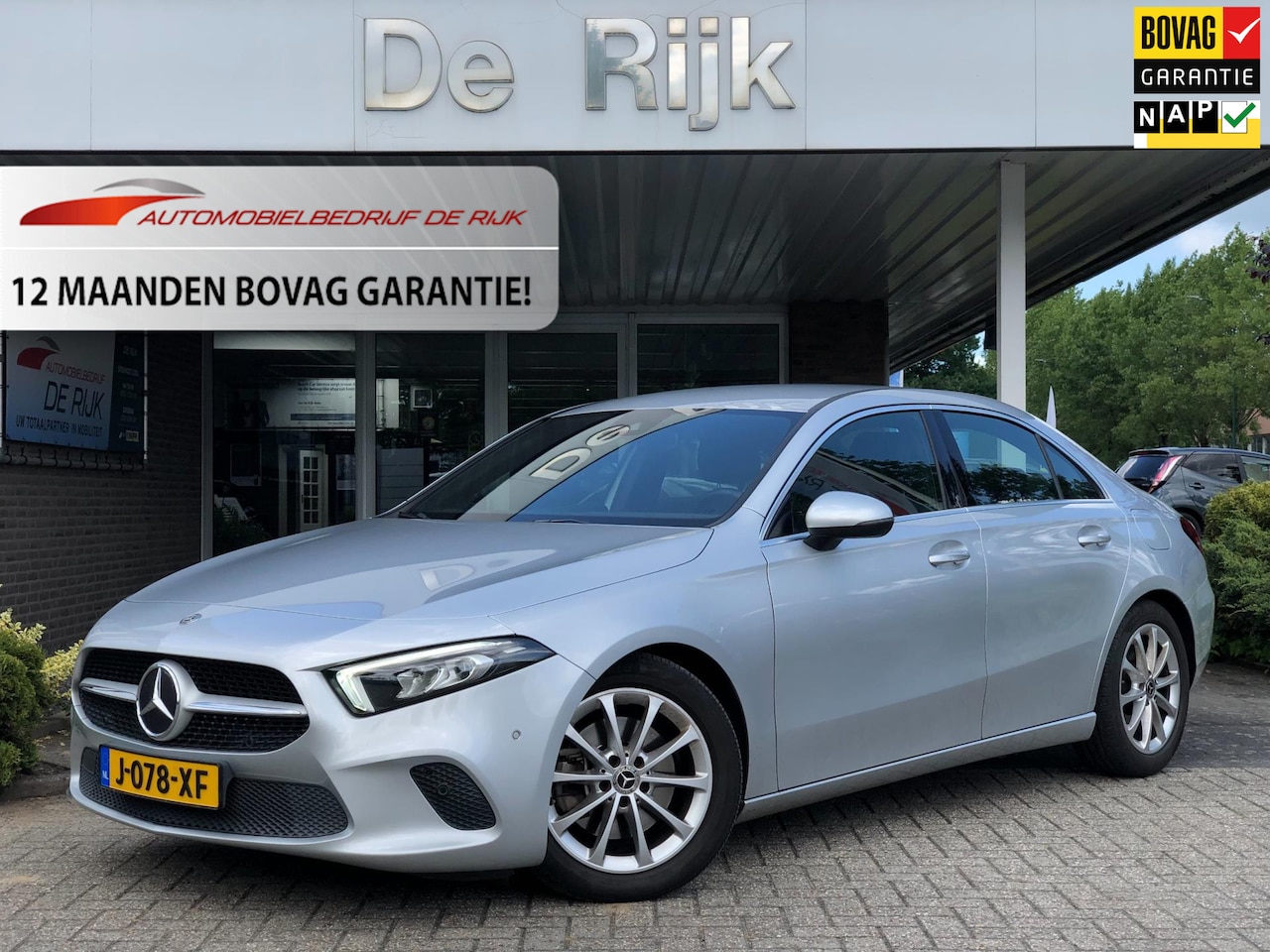 Mercedes-Benz A-klasse - 220 Advantage 190PK | Virt. Cockp., Camera, Navi, Stoelverw., LED, Half leder | NAP | - AutoWereld.nl