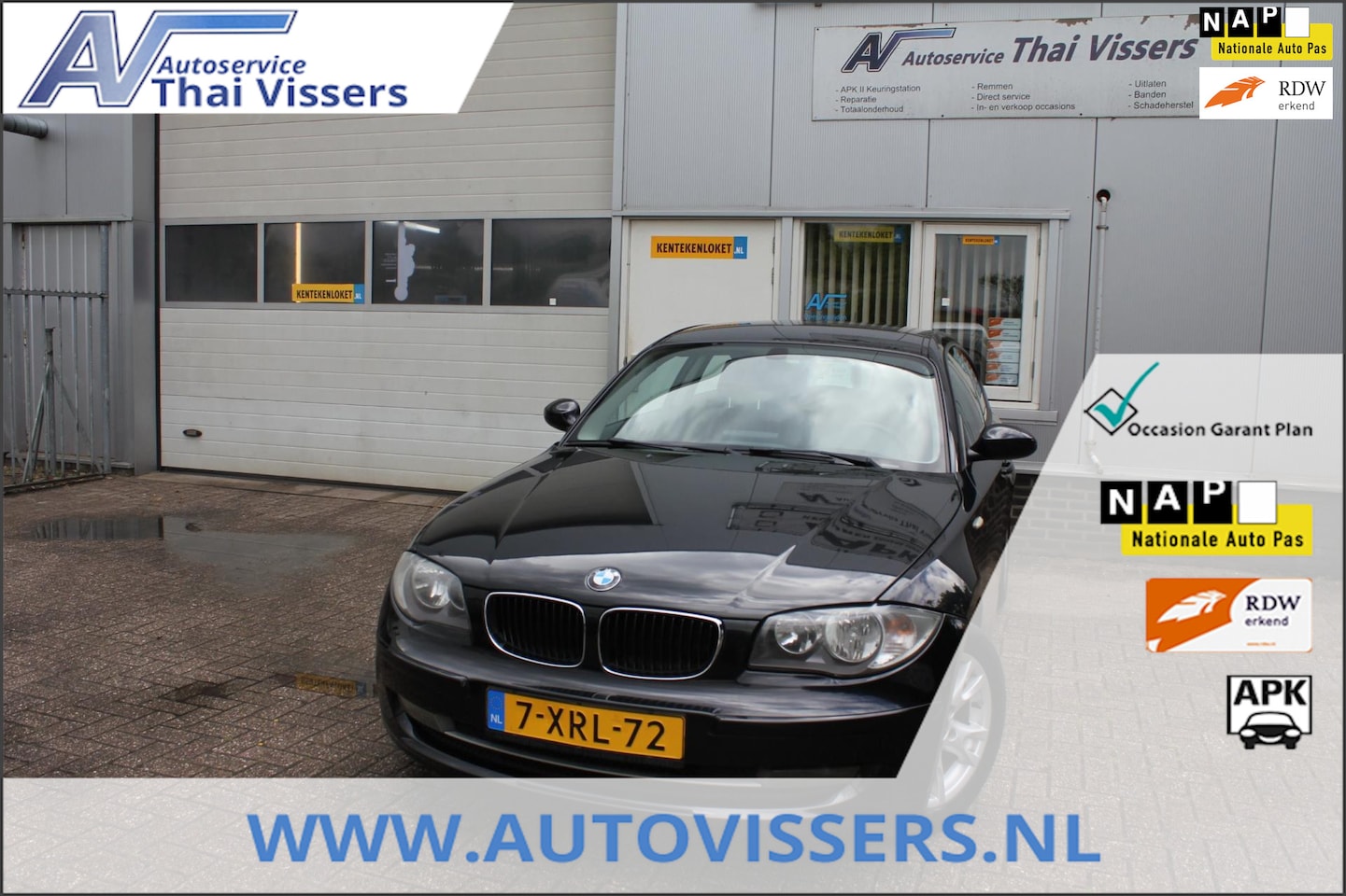 BMW 1-serie - 116i Clima Navi Leder LMV Cruise Apk 22-5-26 - AutoWereld.nl