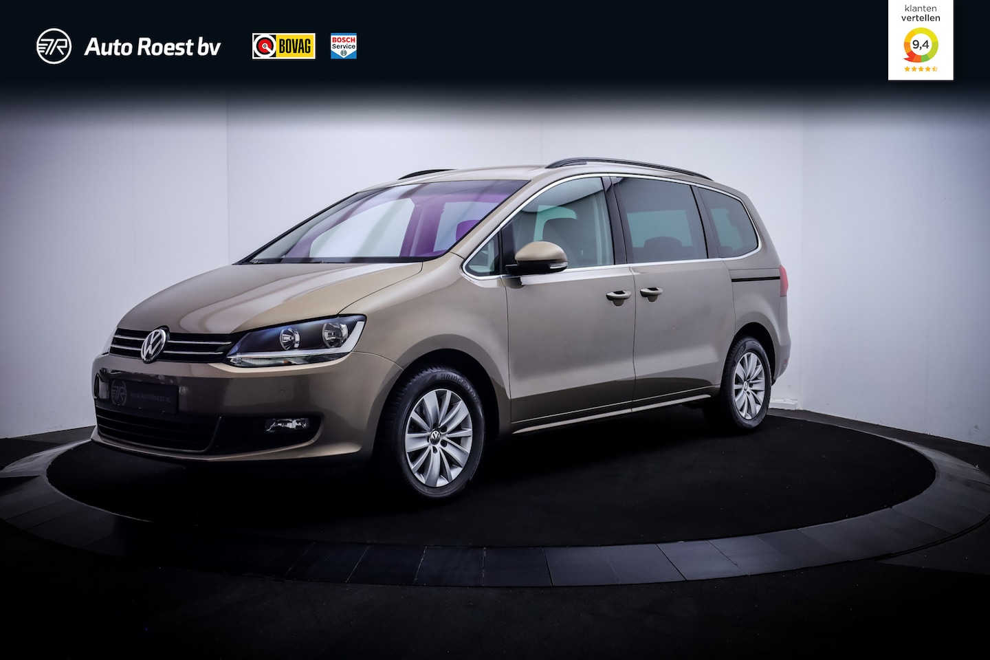 Volkswagen Sharan - 1.4TSI Dsg 7Pers COMFORTLINE NAVI | DAB | CRUISE | STOELVERW | CLIMA | PDC V+A | LMV - AutoWereld.nl