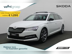 Skoda Superb Combi - 1.4 TSI 218 pk DSG iV Sportline Business | Panoramadak | Trekhaak | Geheugenstoelen | Lede