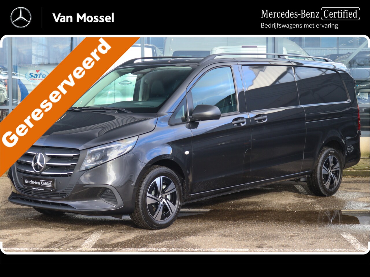 Mercedes-Benz Vito - 116 CDI L3 Pro | AIRCO/2x SCHUIFDEUR/NAVI/DISTRONIC/CAMERA | Certified . - AutoWereld.nl