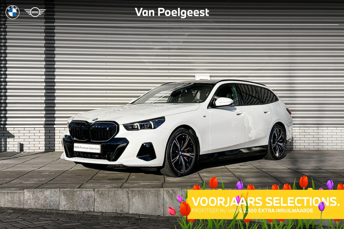 BMW i5 Touring - eDrive40 M Sportpakket Pro / Innovation Pack / Travel Pack | Selections 2500 - AutoWereld.nl
