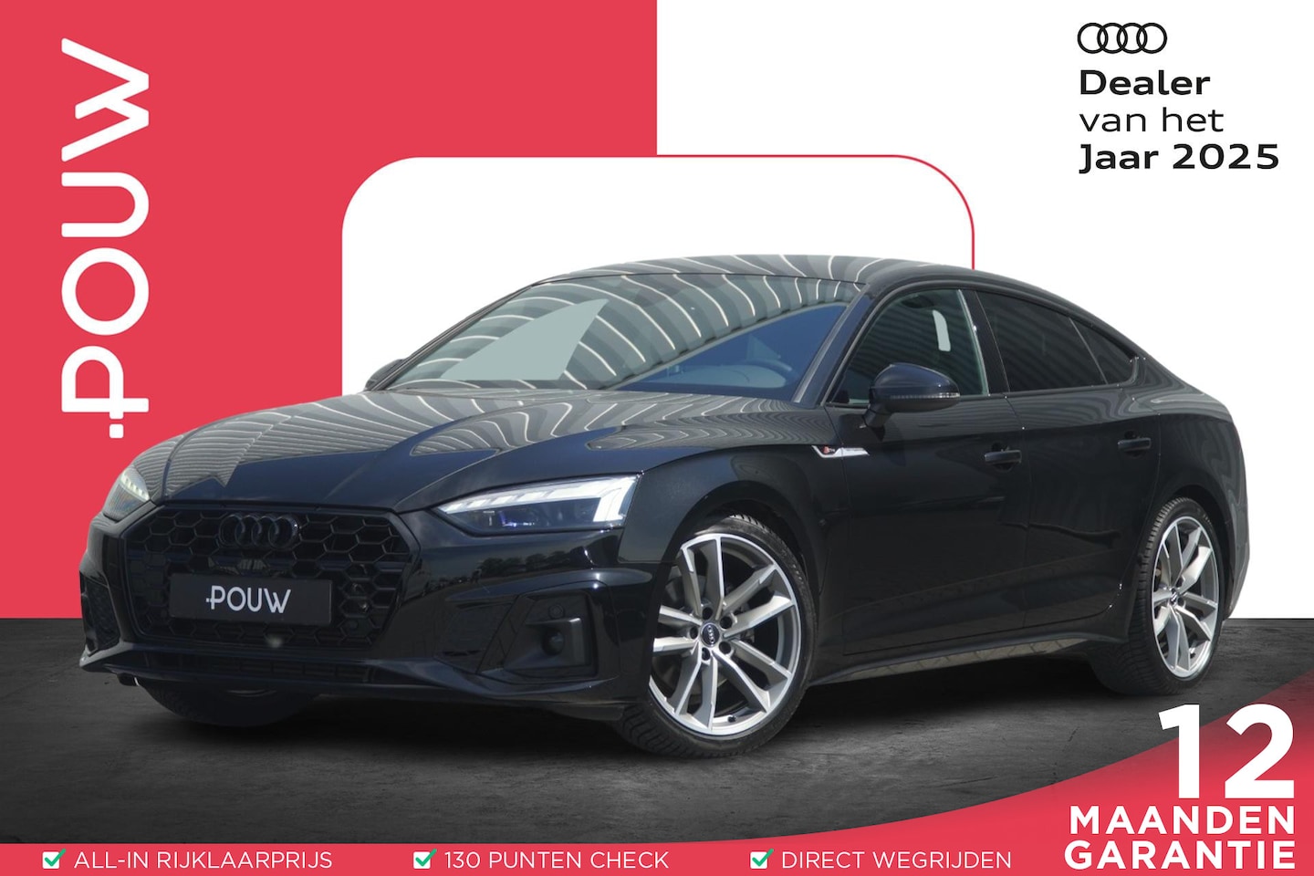 Audi A5 Sportback - 40 TFSI 190pk Launch Edition Sport | Bang & Olufsen Audio - AutoWereld.nl