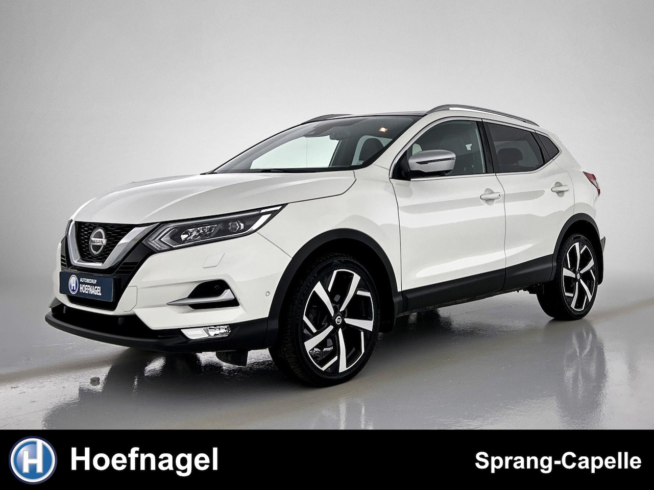 Nissan Qashqai - 1.3 DIG-T Tekna + | Trekhaak | Leder | Stoelverw. | Cruise Control - AutoWereld.nl