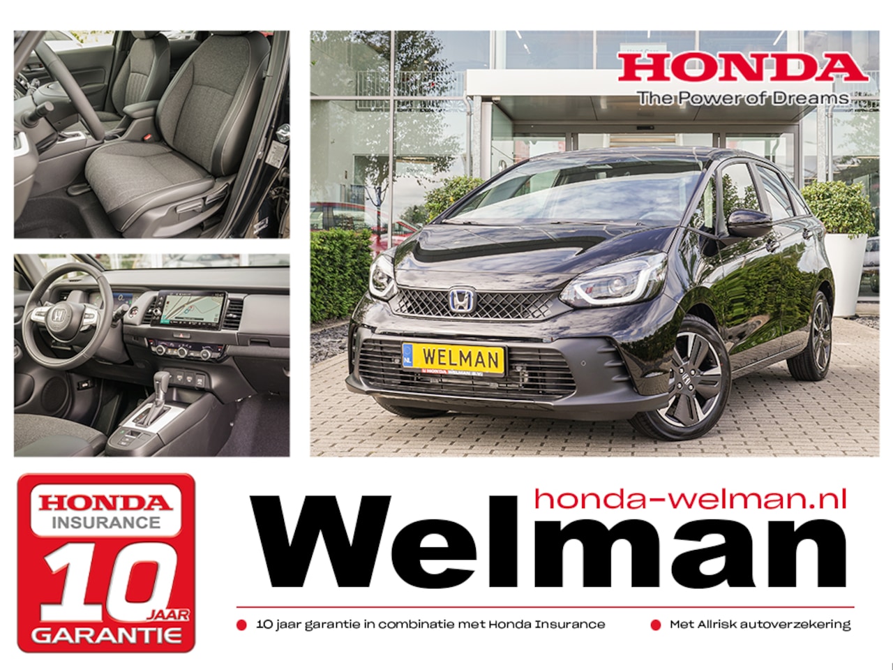 Honda Jazz - 1.5i e:HEV ADVANCE - NIEUW - 122 PK - FULL HYBRID - AUTOMAAT - AutoWereld.nl