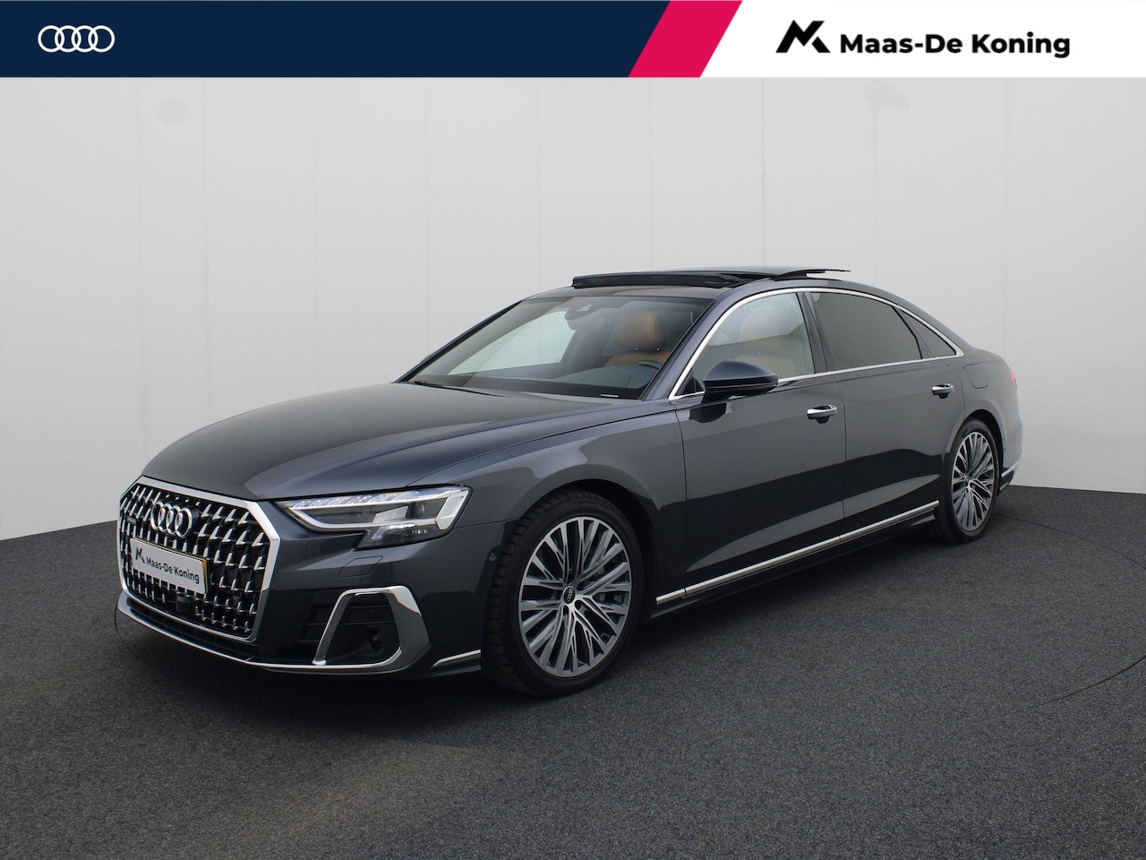 Audi A8 - 60 TFSIe 340kW/462PK quattro Lang Pro Line + · Panoramadak · Luchtvering · Leder · Garanti - AutoWereld.nl