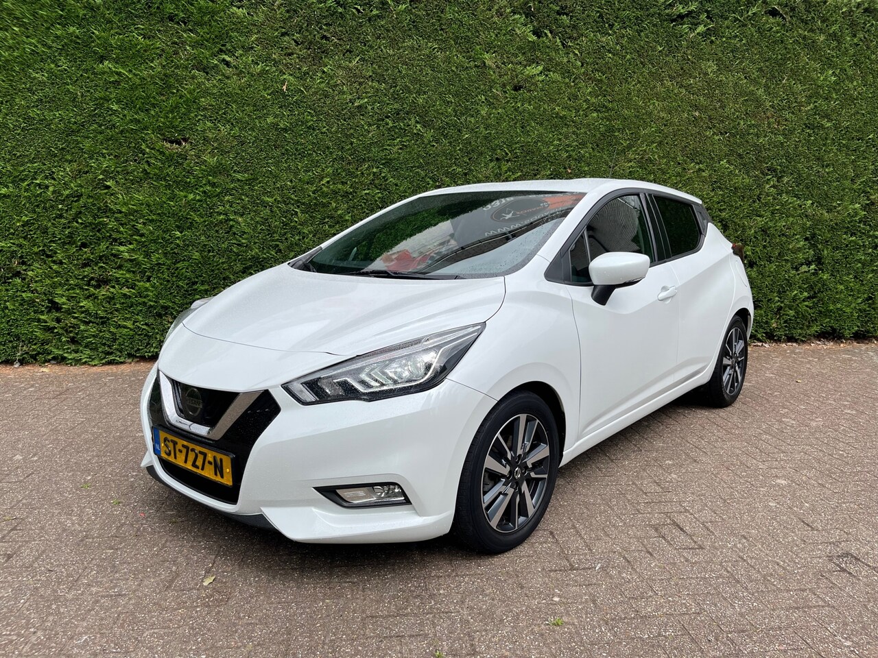 Nissan Micra - 0.9 IG-T N-Connecta Navi, Key-less, Cruise, Led, PDC, Eerste eigenaar ! - AutoWereld.nl