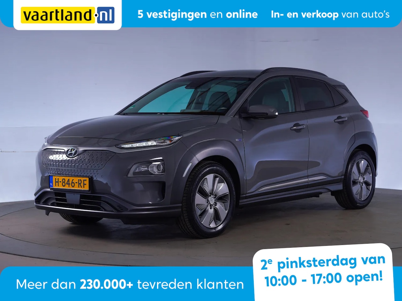 Hyundai Kona Electric - EV Premium 64 kWh [ Leder Navi Krell-Audio Camera ] - AutoWereld.nl