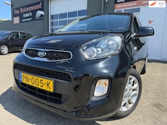 Kia Picanto - 1.0 CVVT DynamicLine 5 drs met parkeersensoren en bluetooth telefoon / medoa en airco