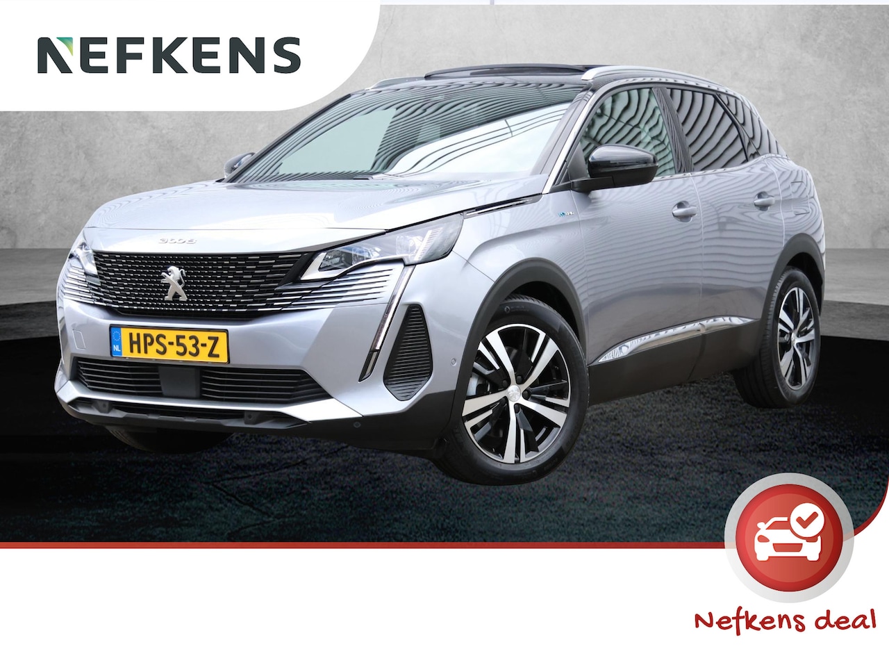 Peugeot 3008 - 1.6 HYbrid 225PK GT | AppleCarPlay/AndroidAuto | Navigatie | Adaptief Cruise Control | Sch - AutoWereld.nl