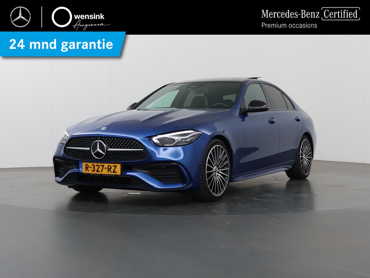 Mercedes-Benz C-klasse - 200 AMG Line | Night | Panoramadak | Sfeerverlichting | 19" lichtmetalen spaakwielen | - AutoWereld.nl