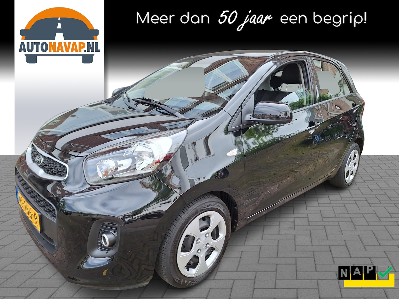 Kia Picanto - 1.0 CVVT EconomyPlusLine 5Drs /45.000 Km/Airco/1e Eig/Garantie - AutoWereld.nl