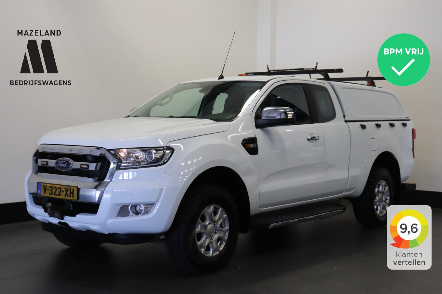 Ford Ranger - 2.2 TDCi 160PK XLT Supercab EURO 6 - Airco - Cruise - 4x4 - € 17.950,- Excl. - AutoWereld.nl
