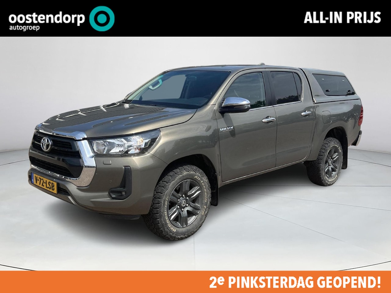 Toyota HiLux - 2.8 D-4D Double Cab Professional Premium | Hardtop | BF Goodrich | CarPlay | Trekhaak - AutoWereld.nl