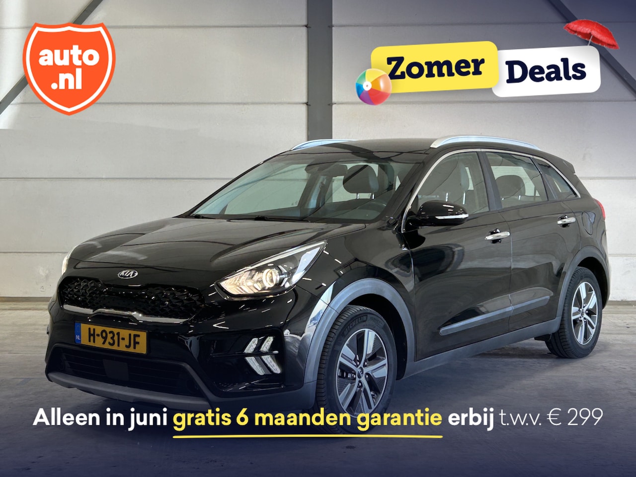 Kia Niro - 1.6 GDi Hybrid DynamicLine | Adapt Cruise Control | Camera | Carplay | Navigatie | 16"LM V - AutoWereld.nl