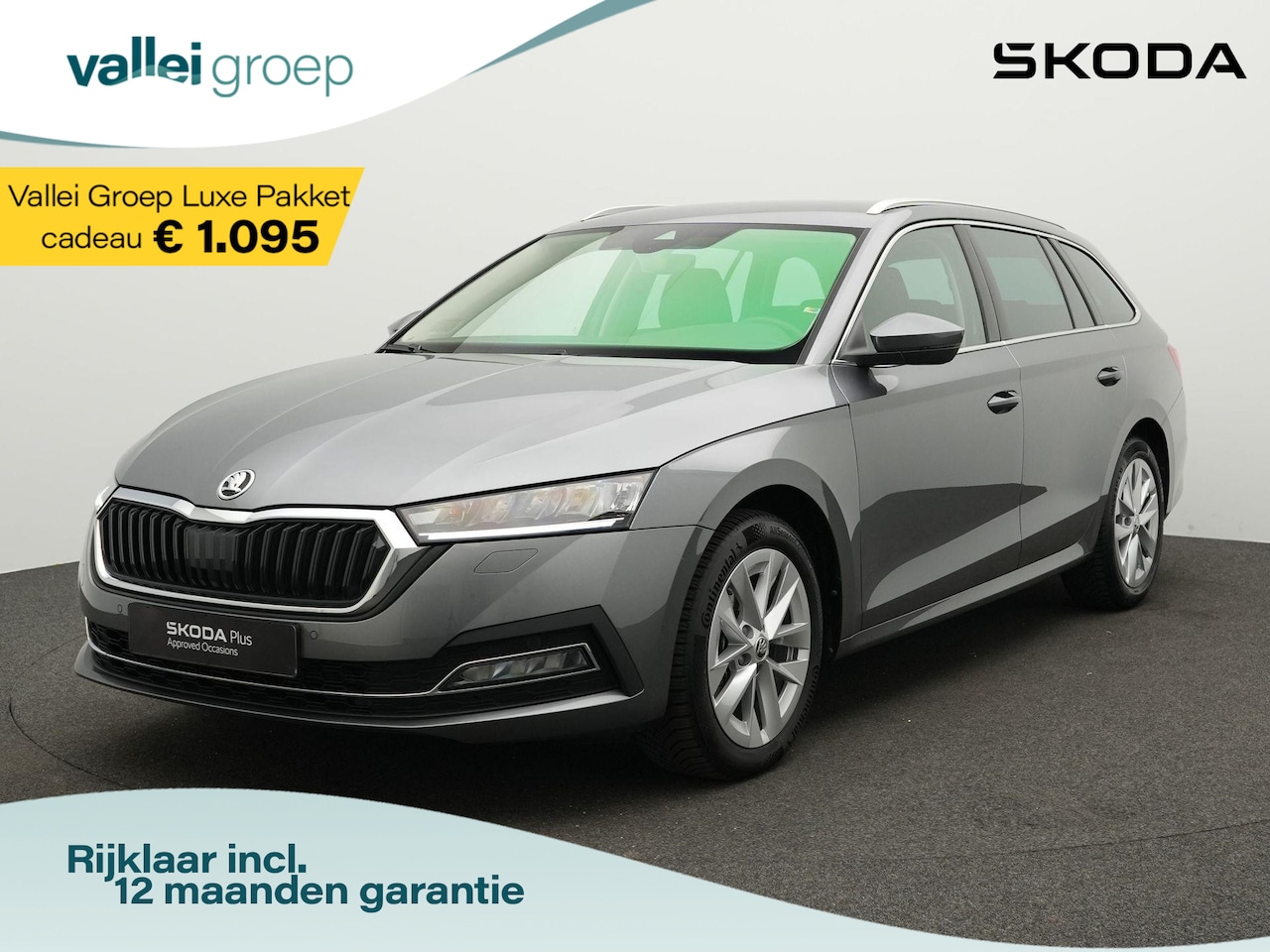 Skoda Octavia Combi - Business Edition Plus 1.0 e-TSI 110 pk DSG | Parkeersensoren voor/achter | Stoelverwarming - AutoWereld.nl