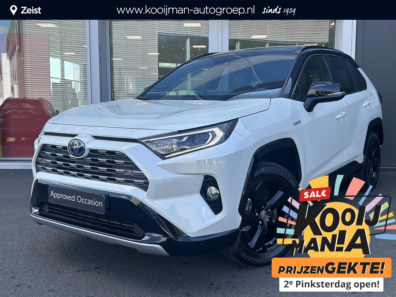 Toyota RAV4 - 2.5 Hybrid Bi-Tone | Panoramisch dak | JBL Premium audio | Achteruitrij camera | Stoelverw - AutoWereld.nl