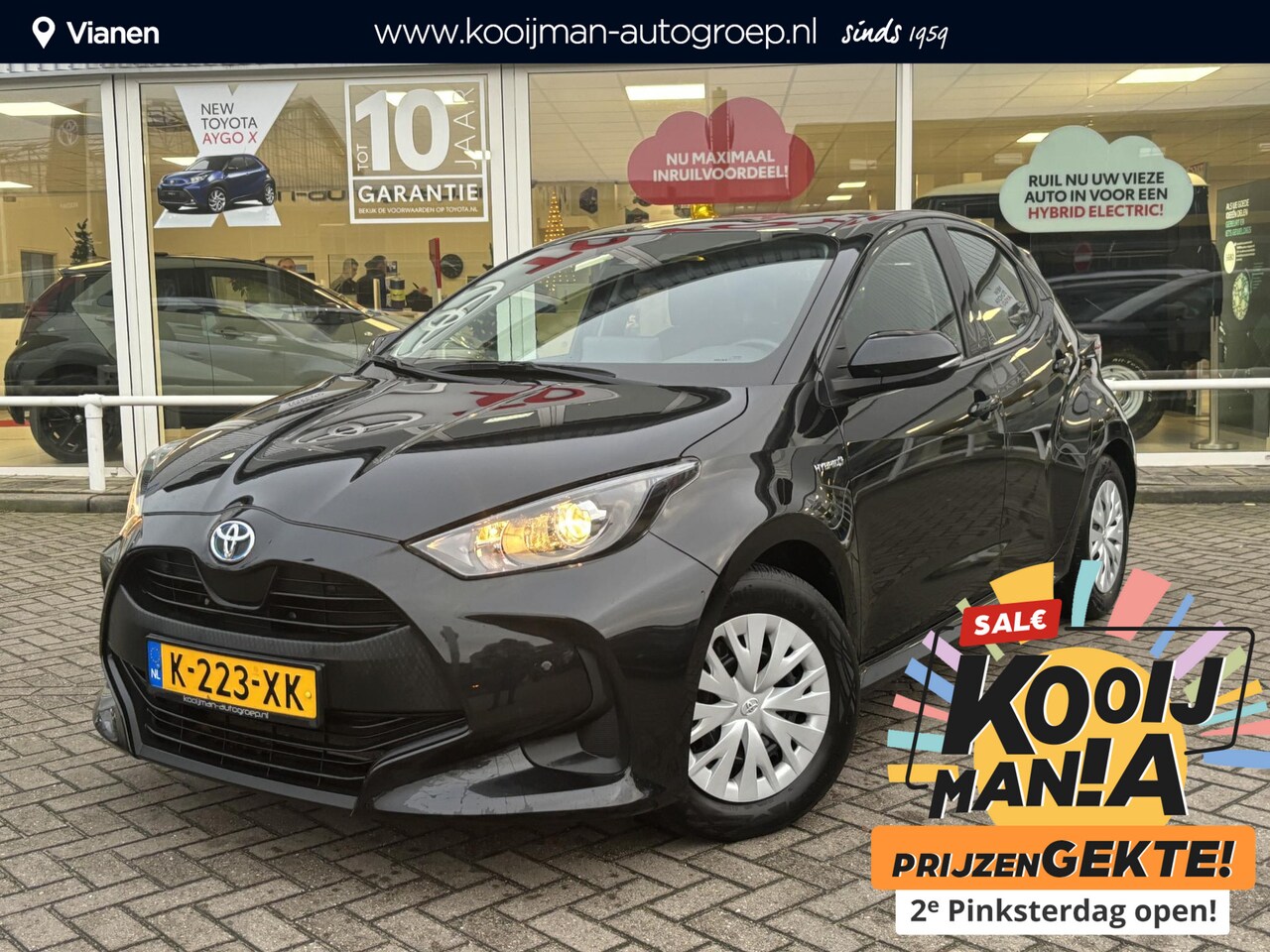 Toyota Yaris - 1.5 Hybrid Active NL auto, dealeronderhouden, Carplay - AutoWereld.nl