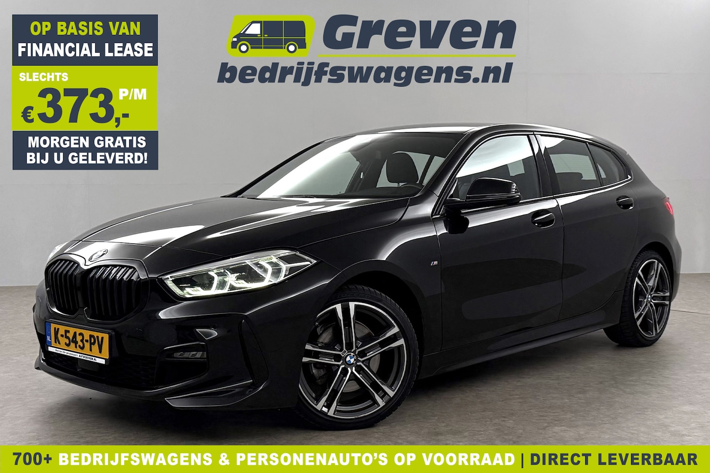 BMW 1-serie - 118i M Sport LED Camera Carplay Sfeerverl. Clima Cruise Virtual Navi PDC 18"LMV - AutoWereld.nl