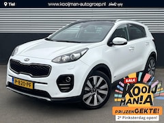 Kia Sportage - 1.6 T-GDI 4WD GT-Line Automaat, Schuif/kanteldak, Trekhaak, Lederen bekleding, Navigatie,