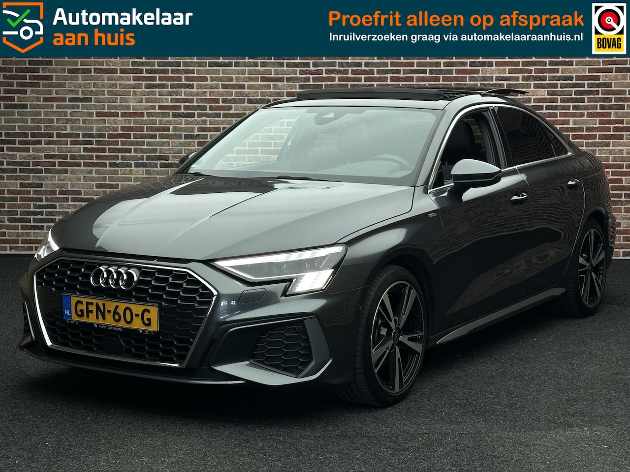 Audi A3 Limousine - 35 TFSI S edition Panorama Virtual S Line Camera Led - AutoWereld.nl