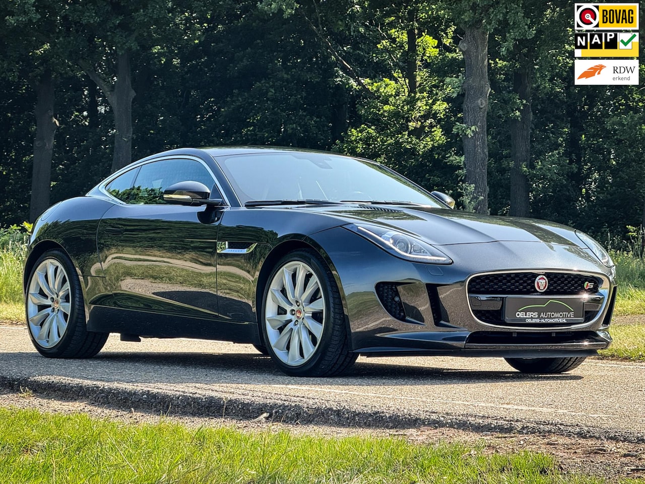 Jaguar F-type - 3.0 V6 S Coupé | Panorama dak | Clima | Navi | DAB | Sportstoelen | BTW auto | Mooi! | - AutoWereld.nl