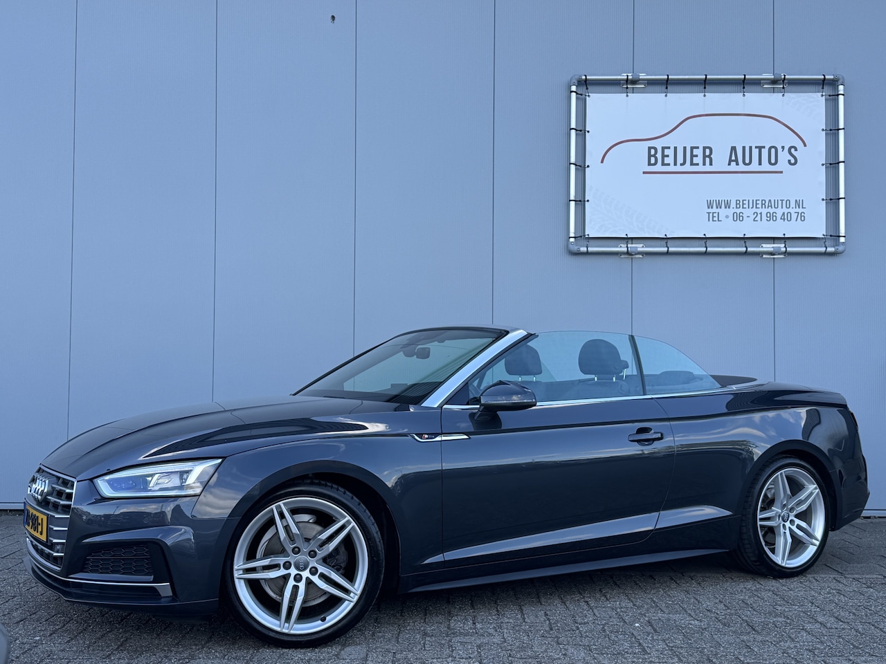 Audi A5 Cabriolet - 2.0 TFSI MHEV Design Pro Line Plus 2.0 TFSI MHEV Design Pro Line Plus S-Line - AutoWereld.nl