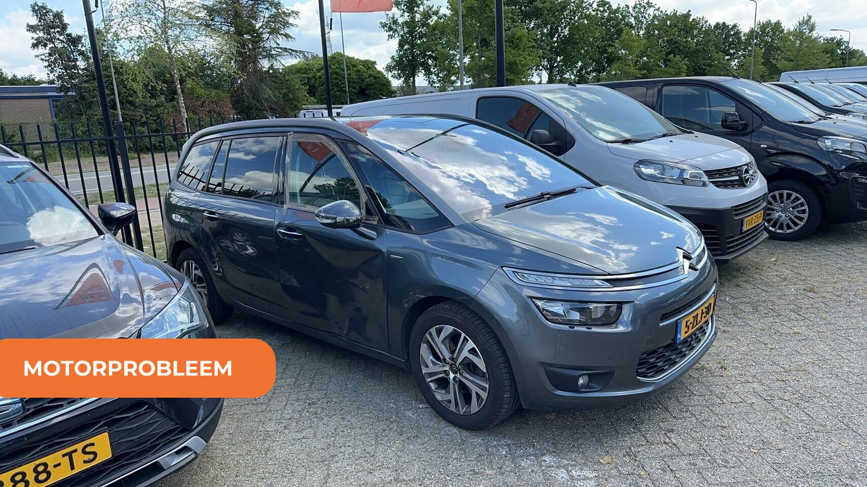 Citroën Grand C4 Picasso - 1.6 THP Exclusive SCHADE AUTO!!!!Climate control Cruise control adaptive Parkeersensor ach - AutoWereld.nl