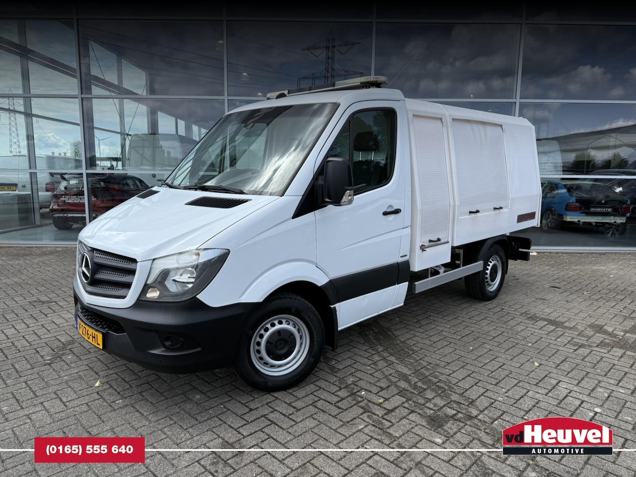 Mercedes-Benz Sprinter - eco Trommel Kippende Veegvuilopbouw 314 2.2 CDI - AutoWereld.nl
