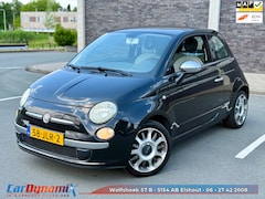 Fiat 500 - 1.2 Lounge // Pano // LMV // Airco // Distr. vv. // Rijd Schakelt Heerlijk