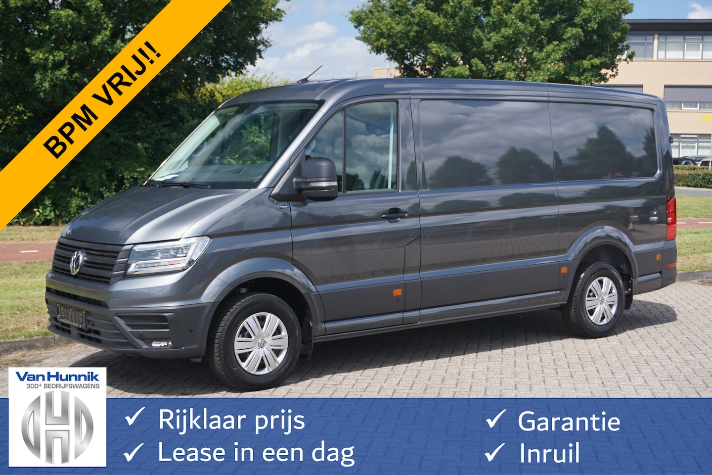 Volkswagen Crafter - 35 177PK L3H2 AUT Facelift BPM VRIJ!! 13" Navi, Cam, Gev. Stoel, Alarm, LED!! NR. 315 - AutoWereld.nl