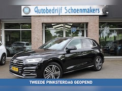 Audi Q5 - 50 TFSI e quattro S-Edition 299PK PANO LEER/NAPPA+MEMORY COCKPITVIEW Luchtvering TREKHAAK