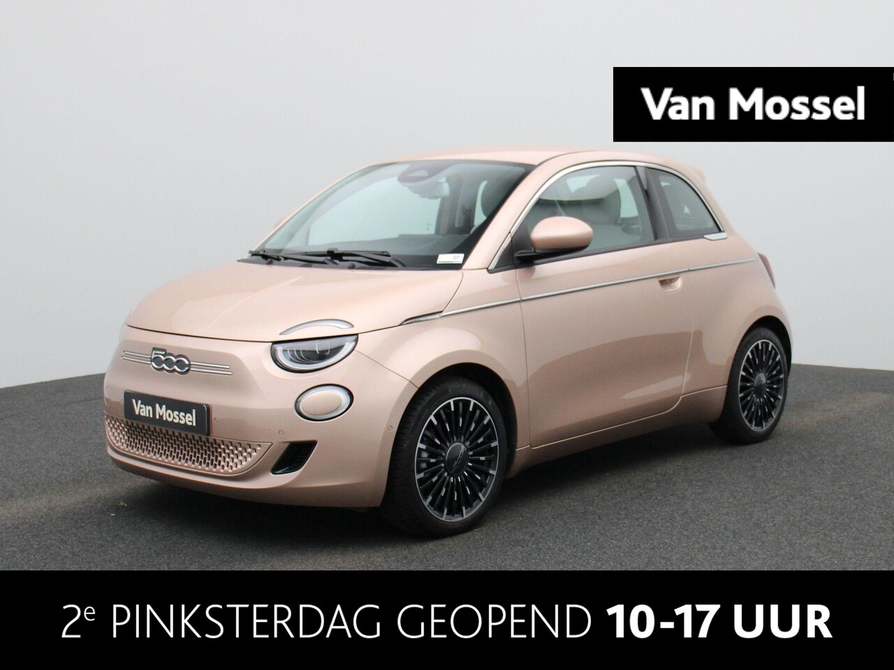 Fiat 500e - La Prima 42 kWh | Leder interieur | Navigatie | Climate Control | Parkeersensoren | LM vel - AutoWereld.nl