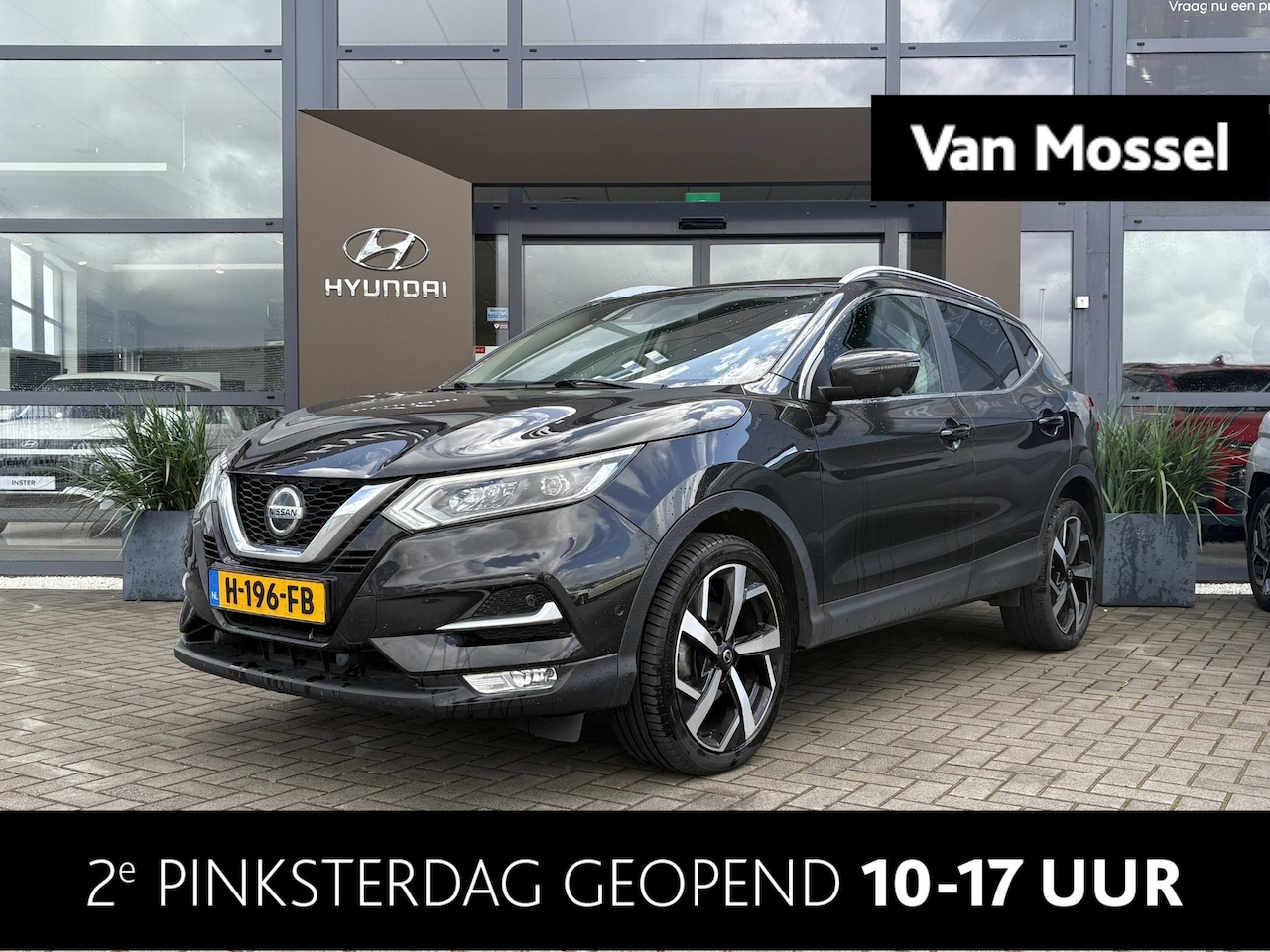 Nissan Qashqai - 1.3 DIG-T Tekna + | Panoramadak | Navigatie | Climate Control | Keyless | LED Koplampen | - AutoWereld.nl