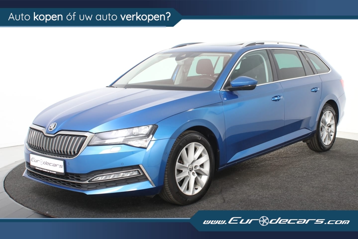Skoda Superb Combi - 1.4 TSI iV Hybrid *1ste Eigenaar*Panoramadak*Navigatie* - AutoWereld.nl