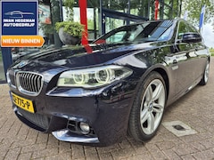 BMW 5-serie Touring - 520d M Sport Edition | Navi | Wegkl. Trekhaak | Lederen bekleding | ECC | PDC + Camera | L