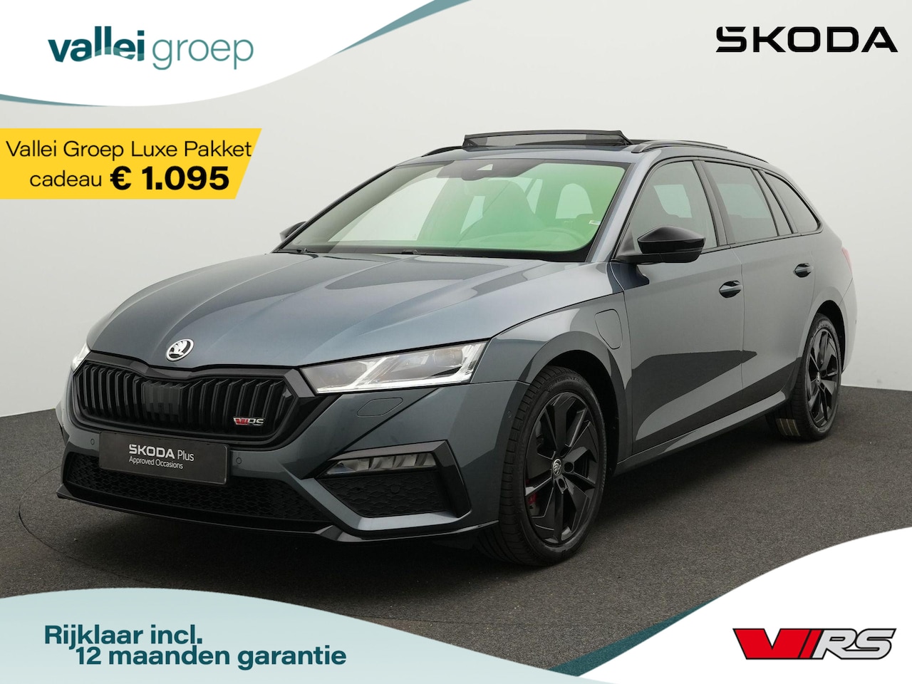 Skoda Octavia Combi - RS iV Business 1.4 TSI 245 pk DSG PHEV | Panoramadak | Matrix LED | Canton | Head-up displ - AutoWereld.nl