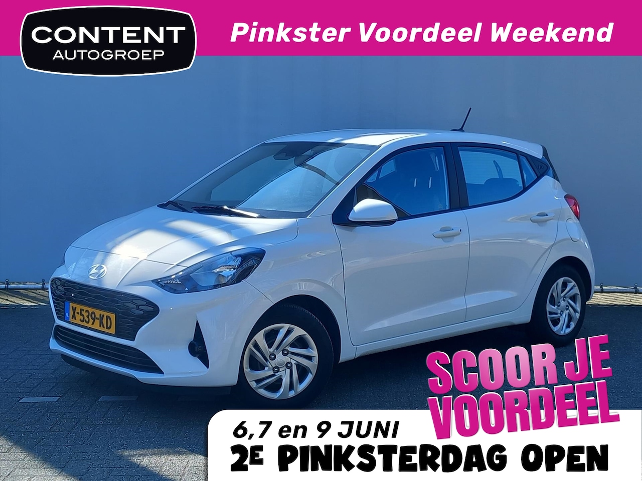 Hyundai i10 - 1.0i 67pk Comfort Smart | Navi | Airco | Cruise Control - AutoWereld.nl