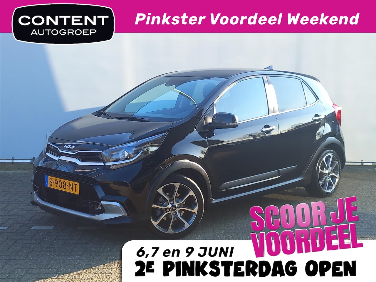 Kia Picanto - 1.0 T-GDi 100pk 5-zits X-Line - AutoWereld.nl